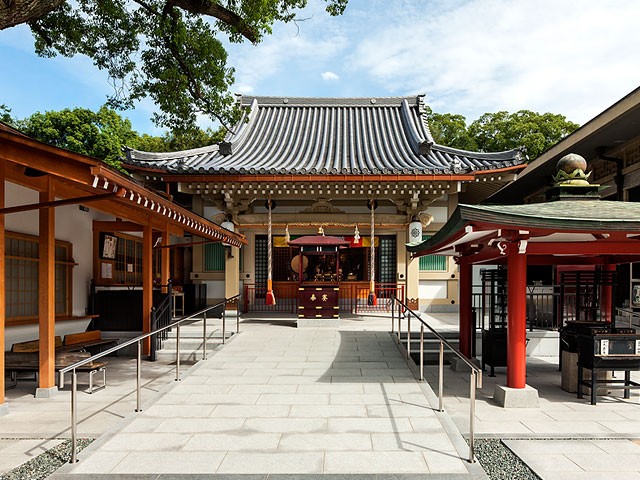 毘沙門天 西宮成田山 祈祷殿