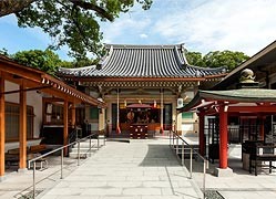 毘沙門天 西宮成田山 祈祷殿