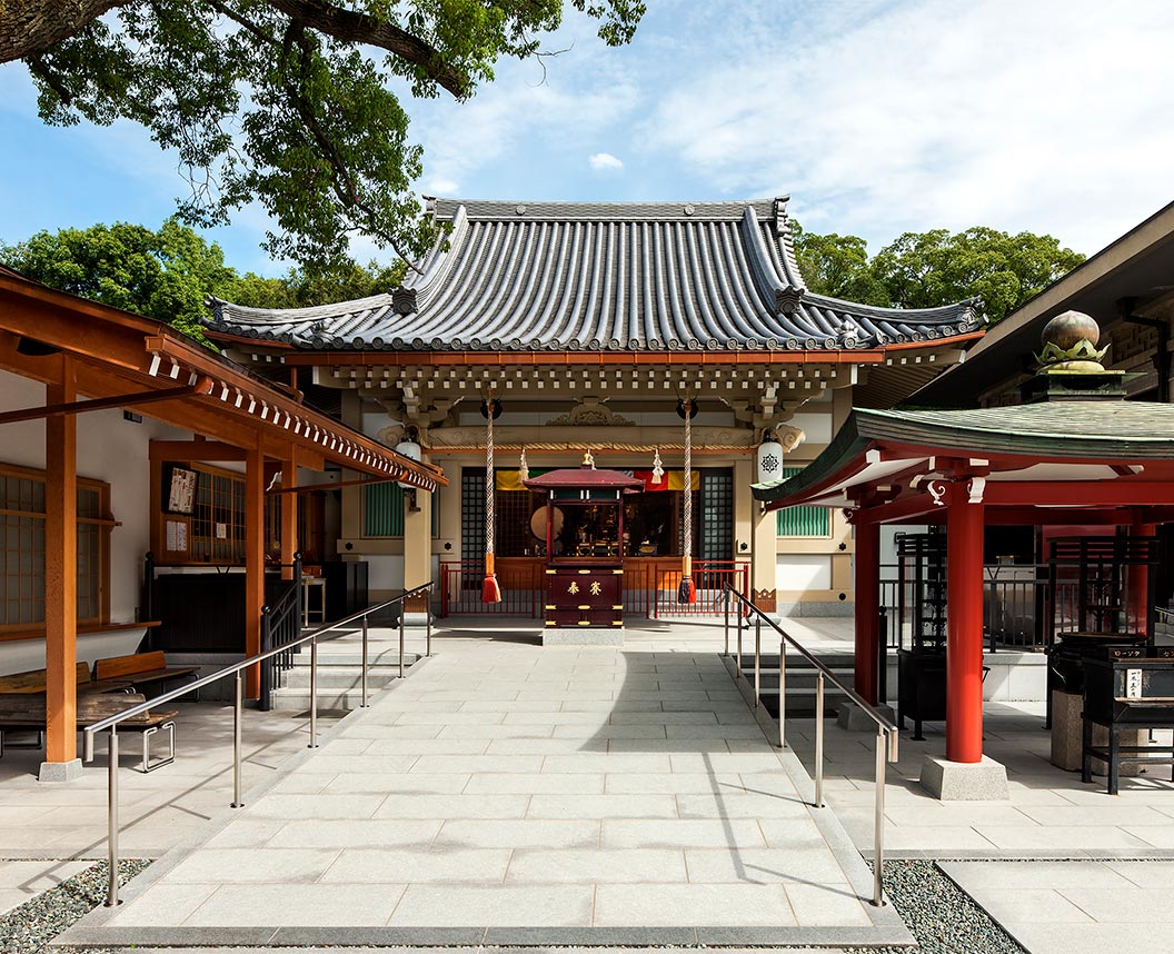 毘沙門天 西宮成田山 祈祷殿