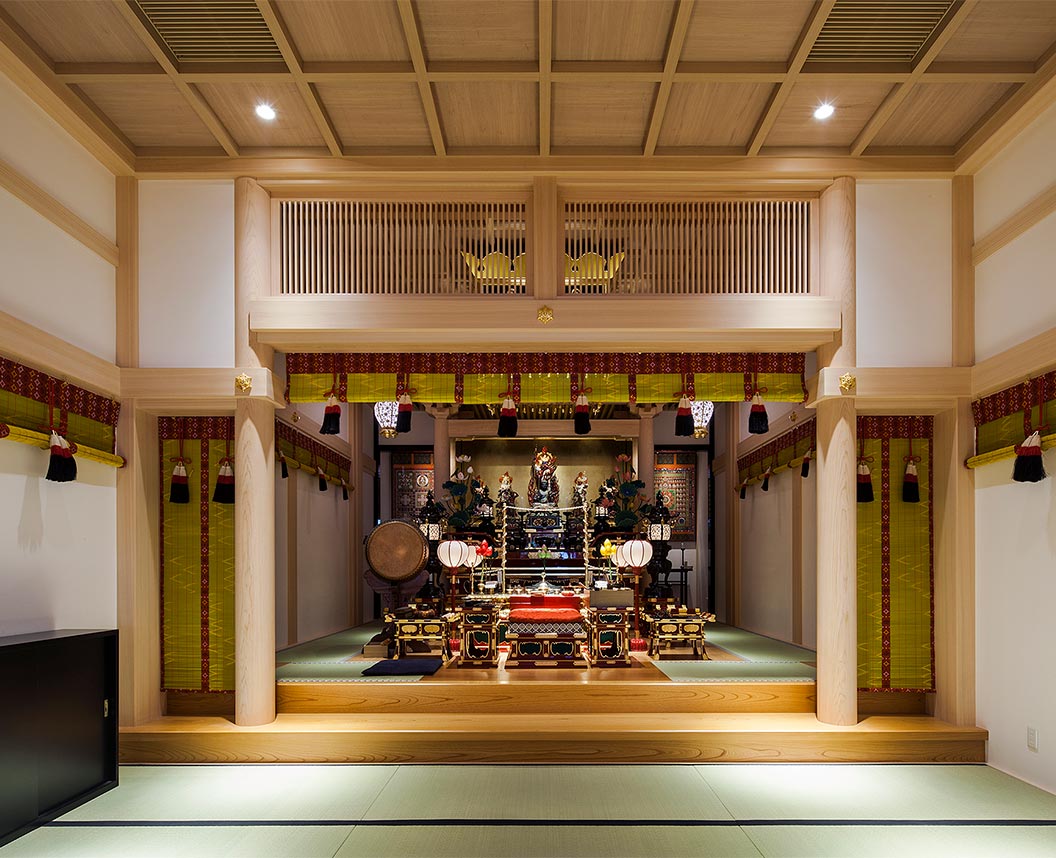 毘沙門天 西宮成田山 祈祷殿