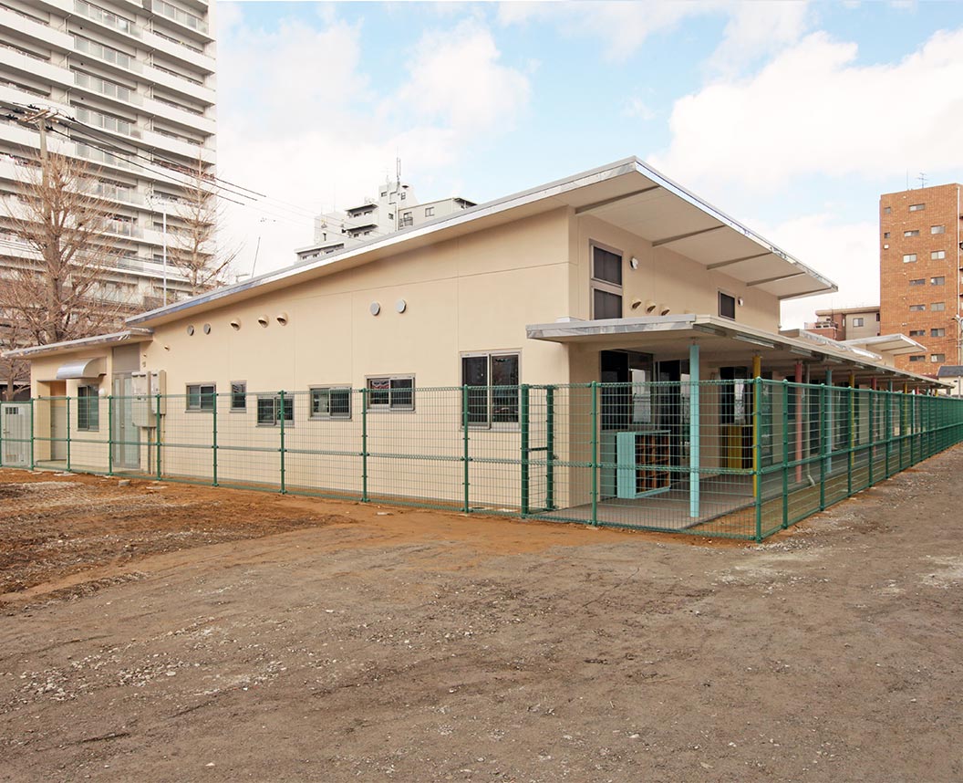 二宮保育園暫定園舎