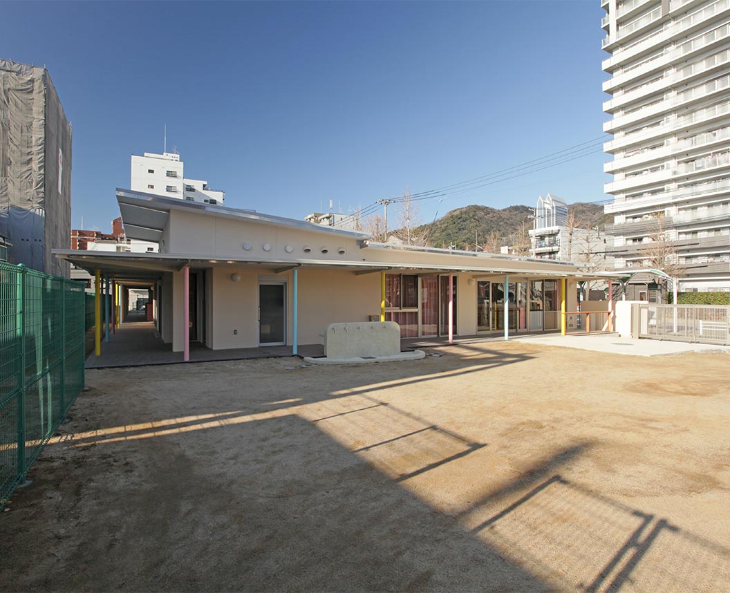 二宮保育園暫定園舎